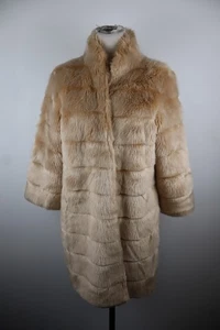 Trussardi Jacket Padded Woman 42 Woman Jacket Coat Fur Synthetic - Picture 1 of 9