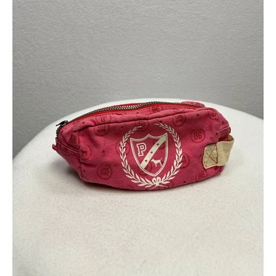 Bolso de Cosméticos ROSA Victoria's Secret Bolsa Rosa Logo Cresta Cremallera Bolsa Foto 1 de 4