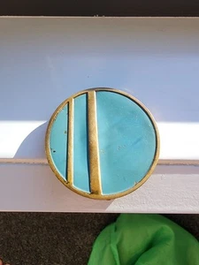 Vintage Rex Fifth Avenue Powder Compact 1940s Enamel Unconfirmed - Picture 1 of 8