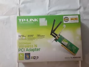 TP-Link TL-WN851ND 300Mbps Wireless N PCI Adapter network card *NO ANTENNA* - Zdjęcie 1 z 2