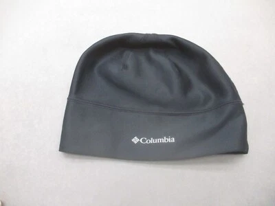 Columbia Talla SM Para Hombres Negro Elastizado Aislado Cálido Gorro Atlético Sombrero 6K Foto 1 de 4