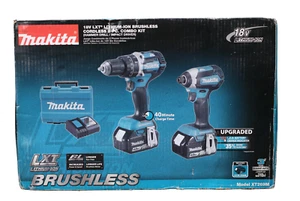 Makita XT267M 18V LXT Lithium-Ion Brushless 2-Pc. Combo Kit (4.0Ah) - Picture 1 of 2