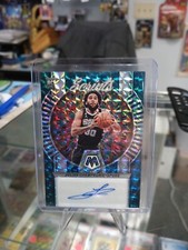 2022-23 MOSAIC SCRIPTS PRIZM AUTO ROOKIE JULIAN CHAMPAGNIE SPURS RC GENESIS CASE