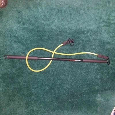 Тренажер Bionic Body 38 дюймов для тренировок с отягощениями (открытая коробка) черный зеленый крой - Изображение 1 из 3