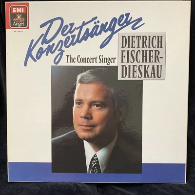 DIETRICH FISCHER-DIESKAU - Der Konzertsanger - EMI ANGEL Germany 3LP BOX DMM Foto 1 de 4