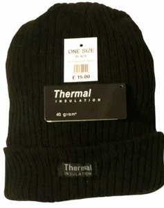 Sombreros de Invierno Térmicos Para Hombres Cálidos Forrados de Vellón Acanalados Gruesos Esquí Trabajo Gorro JSDIGWA - Imagen 1 de 3