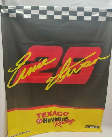 NASCAR ERNIE IRVAN 28 TEXACO HAVOLINE FLAG Texaco Havoline Racing USA Cover
