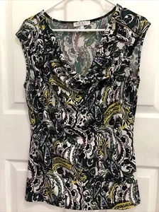 womens Chaus New York size L sleeveless cowl neck top - Picture 1 of 10