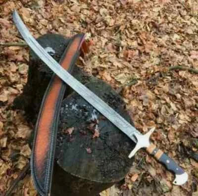 36'' Real Handmade Islamic Sword, Long Sword, Scimitar Sword, Ottoman Sword - Image 1 of 4