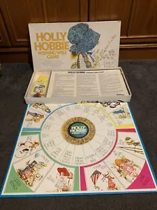 Rare Vintage 1976 Holly Hobbie Wishing Well Board Game Parker Brothers Christmas - Picture 1 of 9