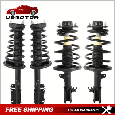 Set 4 Front+Rear Shock Struts ASSY For 97-01 Toyota Camry 99-03 Solara 2.2/2.4L - Image 1 of 4