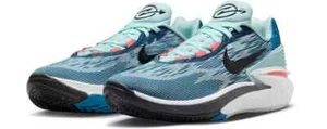 Nike Air Zoom G.T. Cut 2 Industrial Blu Nero Jade Ice DJ6015-404 Uomo 9,5 - Foto 1 di 7
