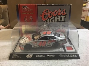 2001 Racing Champions Authentics STERLING MARLIN #40 Coors Light 1/24 Race Used - Picture 1 of 13