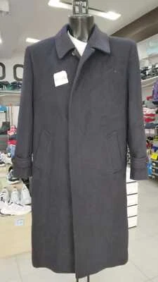 Abrigo Nobletan Mezcla De Cachemira Hombre Azul Vintage Talla 50 MON1448LZ Foto 1 de 4
