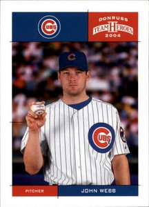 2004 Donruss Team Heroes Baseball Card #78 John Webb