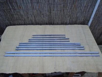 Fiat 1500L 1963 Juego completo de molduras laterales puerta guardabarros moldura 1800 2100? 1500 Foto 1 de 4