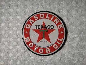 TEXACO Gasoline Motor Oil Metal Fridge Magnet New - Picture 1 of 2