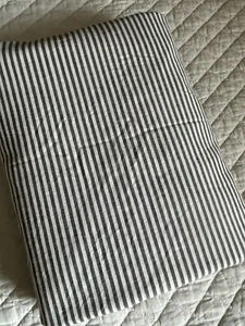 IKEA NYPONROS Duvet Cover Gray White Stripe TWIN Bed - Picture 1 of 5