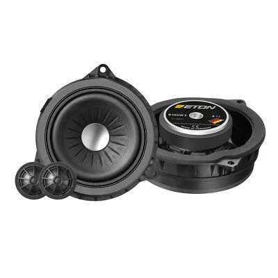 Sistema de altavoces Eton UG B 100 W2| BMW X5 X6 10 cm Plug and Play par