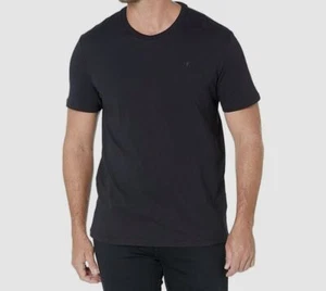 Calvin Klein Men's Black Monogram Logo Short Sleeve Crewneck T-Shirt Tee Size XL - Picture 1 of 3