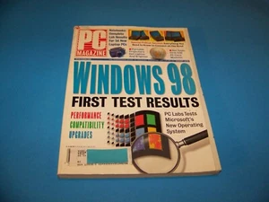 Vintage Computer Magazine 1998 "Windows 98 / Notebooks" PC Magazine - Bild 1 von 3