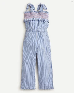Girls J Crew Crewcuts size 5 jumpsuit romper - Picture 1 of 5