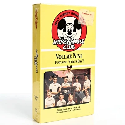 The Mickey Mouse Club - Walt Disney Home Video - Vol. 9 - Circus Day! SEALED NEW - Image 1 of 4