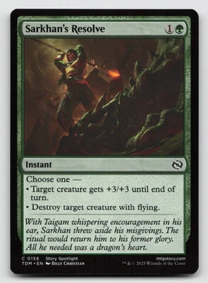 Sarkhan's Resolve C Tarkir: Dragonstorm 158 NM - Image 1 of 2
