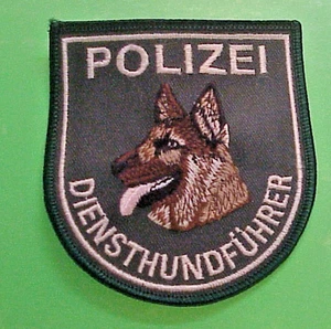ALEMANIA DIENSTHUNDFÜHRER (FONDO VERDE) K-9 POLICÍA 3 7/8" PARCHE POLICÍA - Imagen 1 de 2