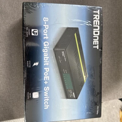 TRENDnet 8-Port Gigabit PoE+ Switch (TPE-TG82G) - Image 1 of 2