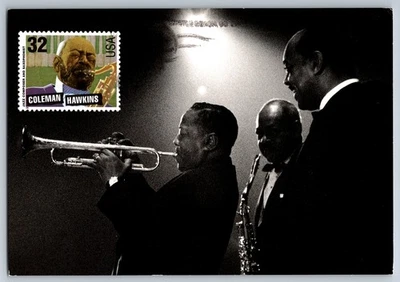 #2983 Coleman Hawkins Jazz Maxi Card - Image 1 of 2
