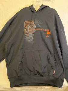 Majestic Hoodie Herren 2XL schwarz San Francisco Giants Baseball Therma Base - Bild 1 von 8