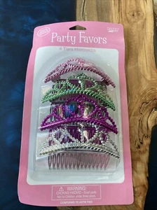 Tiara Hair combs Party Favors. 2 Units - Picture 1 of 3