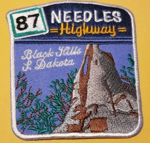 Black Hills South Dakota 87 Highway in South Dakota Embroidered Patch app 3x3.5" - Picture 1 of 2