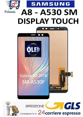 DISPLAY TOUCHSCREEN  SAMSUNG   A5 - A530 SM AMOLED PARI ORIGINALE GLS - Immagine 1 di 4