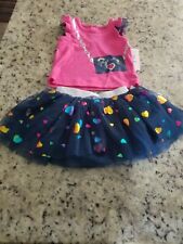 Baby Girls JUICY COUTURE 2-Piece Outfit Shirt & Skirt Size 6-9 Months New NWT 