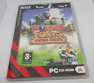 Worms Forts Under Siege PC CD SEGA UK Release 2004 - Picture 1 of 5