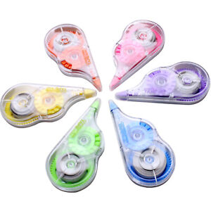 Lot 6Pcs M White Out Correction Tape School Office Stationery Xmas Gift