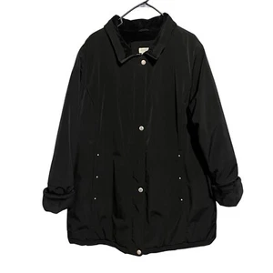 CLASSIC ELEMENTS Woman Women's Coat Soft Shell Jacket Black Size 2X - Picture 1 of 11