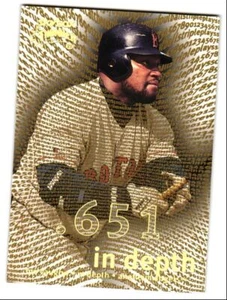 1999 Skybox In depth Mo Vaughn Boston Red Sox #9 - Picture 1 of 2