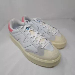 Scarpe uomo New Balance CT302OC taglia 13 bianco grigio rosa sneakers casual nuove - Foto 1 di 11