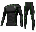 FDX Mens Compression Armour Base layer Top & legging running under arm Skin Fit 