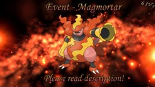 Magmortar Event 6IV - Pokemon X/Y OR/AS S/M US/UM Sword/Shield