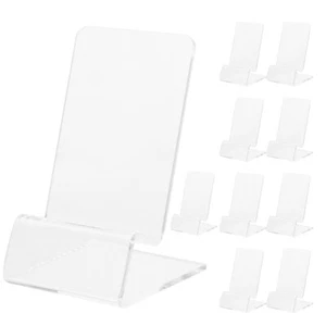 10 Pcs Display Stand Mobile Phone Holder Base Office Desktop Cell Stands for - Photo 1 sur 12