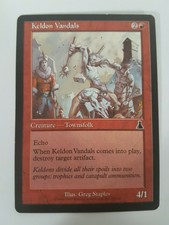 Keldon Vandals Magic the Gathering MTG Urza's Destiny Red Common
