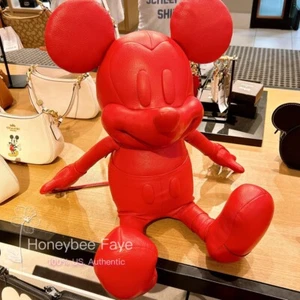 Nuevo con etiquetas Disney X Coach Mickey Mouse mediano coleccionable CO326 - Imagen 1 de 6