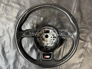 Driver Steering Wheel Tiptronic Sport Heat 4G8419091AIWJ OEM Audi S7 A7 2013-15 - Picture 1 of 6