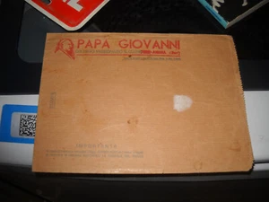 Vintage Papa Giovanni Papst Johannes Original Umschlag + 2 Fotos - Bild 1 von 4