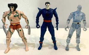 Vintage 1992 Toy Biz Marvel X-Men Uncanny Mr. Sinister, Wolverine, Iceman Bundle - Picture 1 of 7