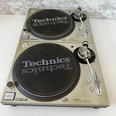 Technics SL-1200MK3D Turntable Pair Set of 2 – Fully Working  from Japan #4 - Image 1 of 4